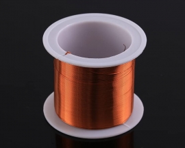 Enameled Copper Wire, 0.3mm×40m Magnet Winding Wire Transformer Insulated Copper Coil, Withstand Voltage 3000-5000V